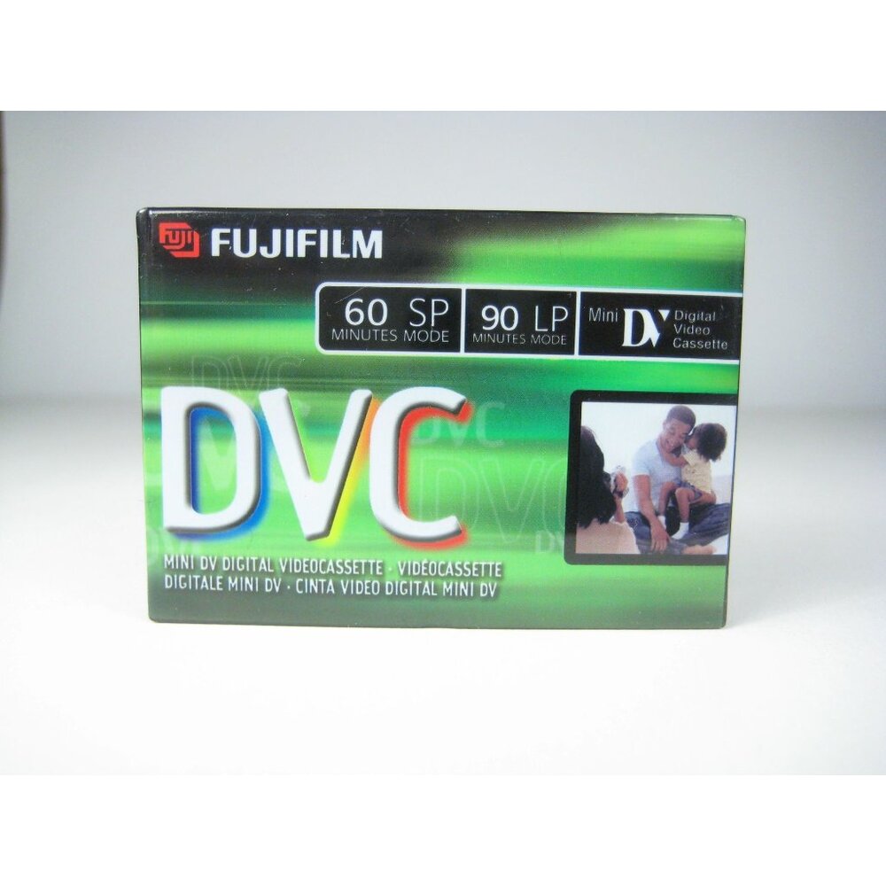 Fujifilm DVC Mini DV Digital Videocassette 60/90 Minutes SP/LP Mode NEW